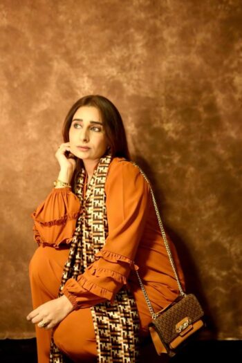 RUFFLE GRACE RUSTY ORANGE